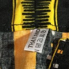 African Dashiki Shirt Adults One Size All Over Print Boho Tribal Abstract Black