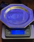 Pewter Aluminum Octagonal Plate 7    Usa Vintage Wilton Columbia Pa Rwp Armetale