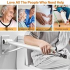 Toilet Grab Bar 29 5 Inch  Stainless Space Aluminum Strong Bathtub Safety Rail