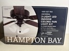 Hampton Bay 3-light Oil Rubbed Bronze Ceiling Fan Shades Led Light Kit - Not Fan