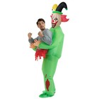 Funny Halloween Inflatable Costume Blow-up Cosplay Suit Outfit For Adult hall   