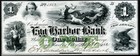 Hgr 1861  1 Egg Harbor Nj  with Rare Abnc Proof Vignette Card  Gem Uncirculated