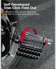 Cnc Aluminum Highway Pegs With Expandable Heel Rests 1 25  Highway Short Pegs