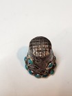 Navajo Artist Made  Antique Hand Crafted Silver Thimble 