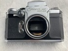 Vtg Edixa Mat Reflex Model Mod  D Camera Body  no Lens  W  Leather Case Read 