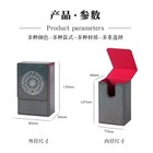 Holographic Pu Magnetic Tarot Pokemon Tcg Deck Box Flip Top Card Storage Case