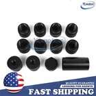 For Any 1 375  x24 Cone Shaped Parts Stainless Steel Sealed End Cap Black