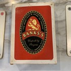 Playing Cards Banks   s Brewery Beer Advertising Art Full Deck With 2 Joker s