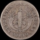 Ecuador - 1 2 Real - 1838  st 