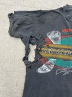 1980 81 Led Zeppelin World Tour T-shirt  Thrashed Size Large  Has Large Holes