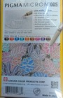 Sakura Pigma Micron Fineliners Pen 0 2mm Assorted Color 8 Pens 005-assort Color 