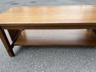 Stickley Mission Oak Arts   Crafts Two-tier Coffee Table