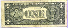 1988 Series  1 Federal Reserve Note Error Misaligned Serial Numbers