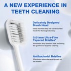 10pcs Soft Dual-layer Toothbrushs With Silicone Grip Non-slip Handle 5 Colors