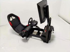 Gaming Sim Rig Simulator Racing Bucket Seat F 1 Car Racing Gaming Chair