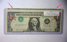 1981 A  1 Frn    inverted 2nd   3rd Print Obverse    faulty Alignment Error     unc    