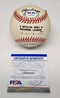 Juan Marichal Signed Rawlings Official National League Baseball Giants Psa Coa