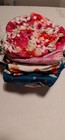 Eco-friendly Lot Of 13 Reusable Cloth Diapers Multicolor One Size Fits All Girl 