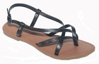 New Women Gladiator Sandals Shoes Thong Flops T Strap Flip Flat Size Strappy Toe