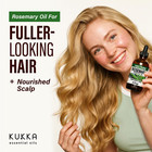 100  Pure Rosemary Essential Oil For Hair  Undiluted - 4 Fl Oz
