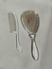 Vintage Balloon Print  Babies Brush   Comb Set