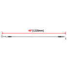 Non-abs Brake Line Kit Front  6  Fit For Harley Sportster Xlh883 Xl1200c Xl883c