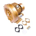 2hp Regenerative Blower 102 Cfm Air Flow   220mbar Pressure   -210  mbar  Vacuum