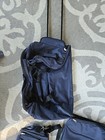 3 Piece American Tourister Navy Blue Travel Set-shoulder Carry  Wardrobe  Wheels