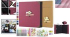 Personalized Diy Scrapbook Photo Album Kit - 60 Pages With Colorful Accessories