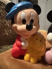 Disney Vintage Baby Bath Squeaky Toys  Mickey  Minnie  Goofy  Pluto  Donald 80   s