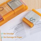 Extra Large Soft Rubber Eraser No Smudge For B-4b Sketch Pencils School Office