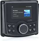 Marine Stereo Bluetooth Am Fm Radio System For Atv Utv Rv Uv Golf Car Waterproof