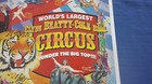 Nos Vintage Clyde Beatty Cole Bros Circus Trapeze Lions Tigers Elephants Ny