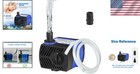 Adjustable Flow 80 Gph Fountain Pump - Small  Quiet   Great For Pet Fountains