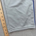 Under Armour Baseball Pants Youth Xl Leadoff Gray Blue Heatgear Piped Logo