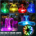Submersible Pump Rgb Pond Filter System Kits 3-in-1 Fountain Light 660gph Water