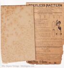 1913-1914 Rare Antique  Vintage Sewing Pattern Misses  Coat 1910s Peerless 5943