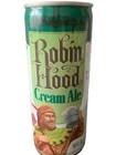 Vintage Beer Can Robin Hood Cream Ale 16 Ounce Pittsburgh Brewing Pull Top Empty