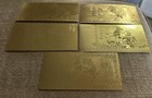 2 Random 2026 Year Of The Horse Gold Foil Notes   Chinese Zodiac