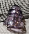 Purple Whitall Tatum Co No 1 U s a  Glass Insulator Excellent Condition