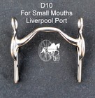 Carriage Driving Horse Bit Liverpool Port Style D10 Mini - Large