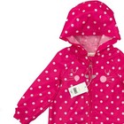 Kids Girls All-in-one Waterproof Rainsuit Toddlers Babies Outdoor Coverall Suit
