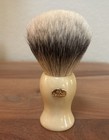 Vintage Omega 6212 Super Badger Shaving Brush Faux Ivory Handle New Open Box