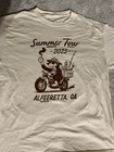 Phish Shirt Lot Style Beige Large Fee Summer Tour 2025 Alpharetta Ga New