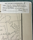 Original 1898 - Map Of States Admitted To The Union - 1791 To 1845 - 11 75x13 75