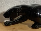 Large Size Black Panther Sculpture 23  By Royal Haeger Pottery  315  Vtg  1994