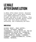 Jean Paul Gaultier Le Male After Shave Lotion Splash 4 2 Oz New White Box