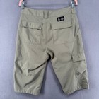 Nike Acg Shorts Womens 28 Bermuda Cargo Hiking Outdoor Shorts Green Lightweight