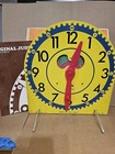 Vintage Original Judy Clock Time Teachers Aid J209040 Incl Box Stand Book As Is