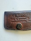 Vintage A-1 Motors Chambersburg Pa Leather Dealership Key Holder Key Fob